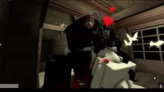 Play Masked Man Fucking a Cosplay Girl Taking a Rest, ALMOST CUMMED INSIDE!