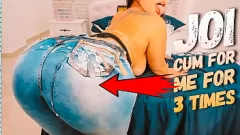 Play Big Ass Brunette in Jeans Twerking and Sucking Toy Culona JOI Guide