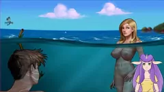 Reproducir Chico musculoso y MILFs en una orgía salvaje de natación desnuda