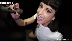 play Go Charlie! Show us what you got! - Hot Gloryhole Blowjob & Cum-in-Mouth Action